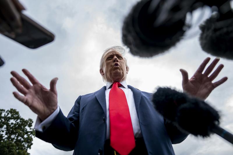 Trump accuses ABC journalist of ‘hurting Australia’ and says he’ll report him to Albanese