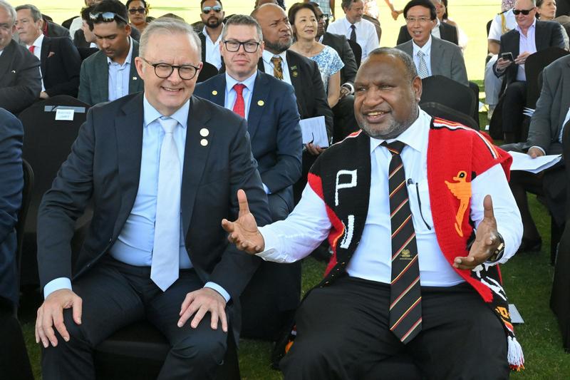 Albanese leaves PNG with major defence treaty still a work in progress