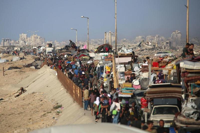 Gaza City Quel popolo di profughi in colonna verso il nulla