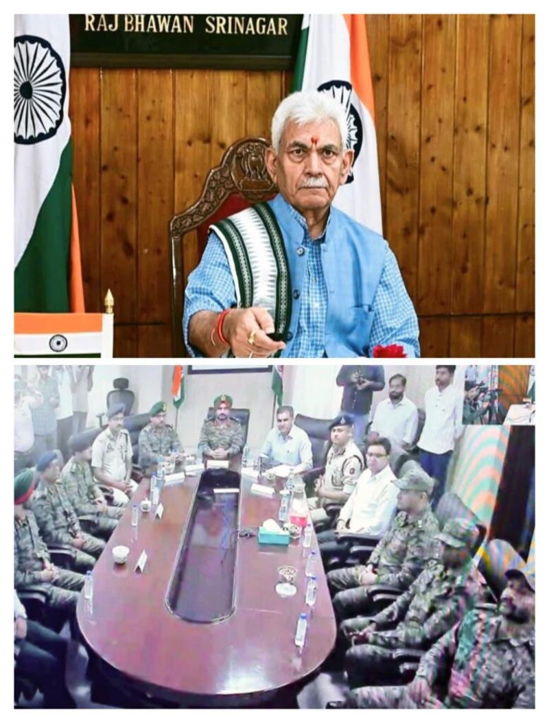 LG Sinha Virtually Inaugurates Bailey Bridge on Ramban-Gool Road