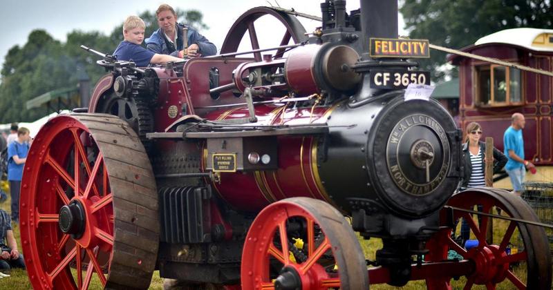 Country show with steam engines to return this weekend