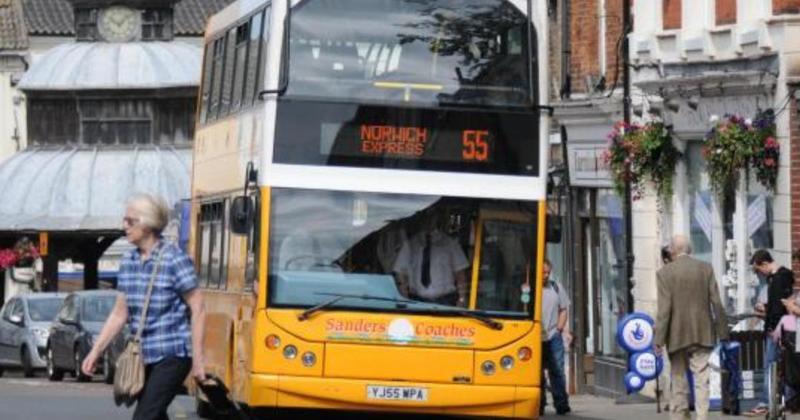 Passengers injured after bus window smashed