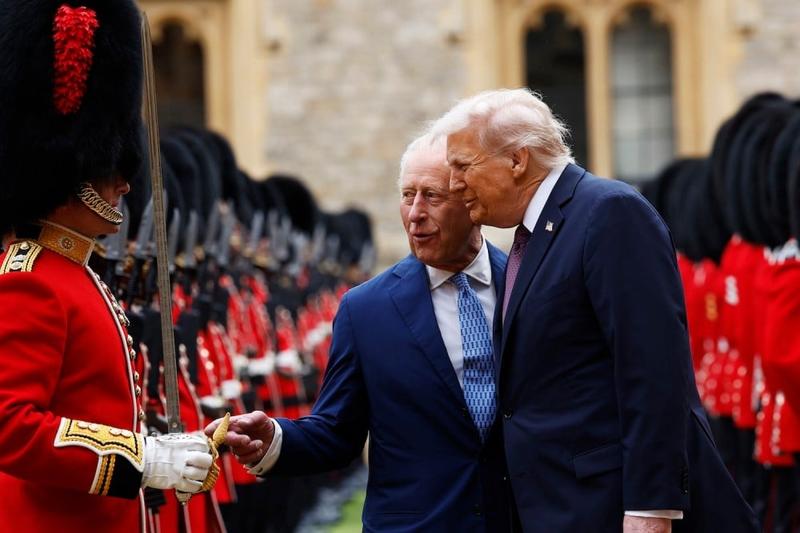 Trump’s U.K. Trip Draws Pageantry and Protest