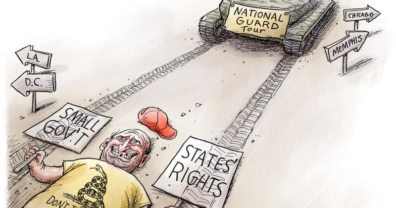 Adam Zyglis: Tread Marks