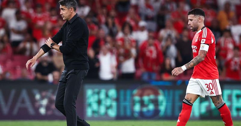 Pelas palavras de Rui Costa, Bruno Lage estaria a prazo... desde maio