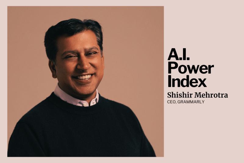 Grammarly CEO Shishir Mehrotra Is Building an A.I. Superhighway