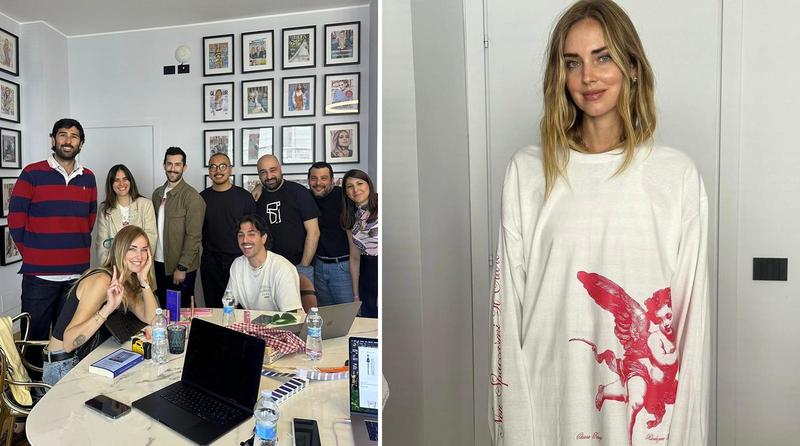 Chiara Ferragni e il “Club illusi per sempre”: gioco di squadra col duo creativo di Riccione
