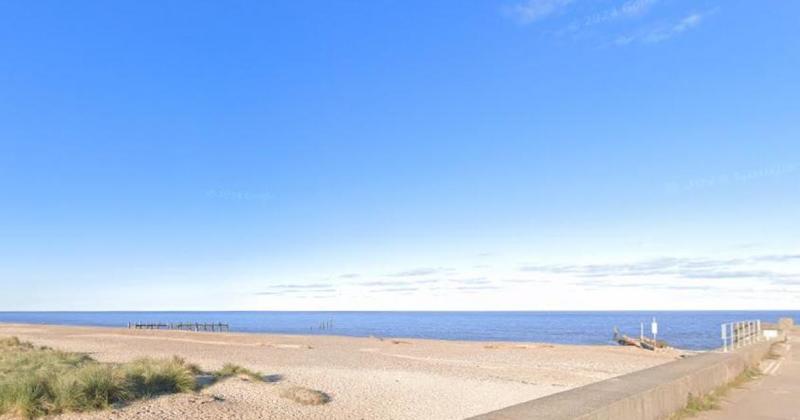Suspect at large after dog walker punched in head along beach