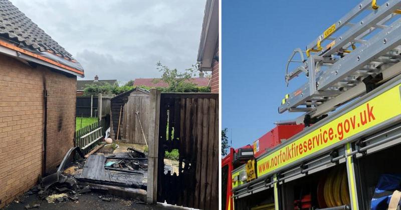 Police close case into bungalow blaze