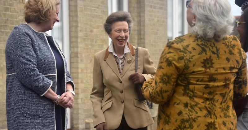 Princess Royal flies in for 60th anniversary of vital service