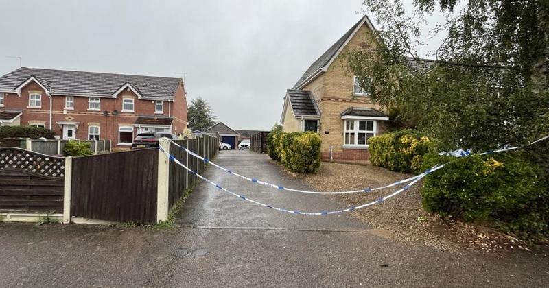 WATCH: Clip shows suburban house blaze where man was found dead