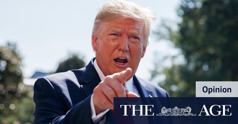 With a wag of his finger, Trump has broken Australia’s most sacred rule