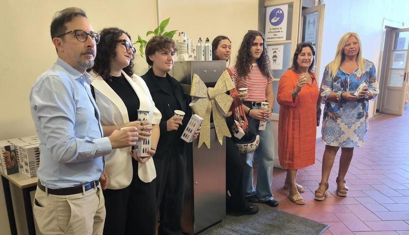 Fontanella pubblica e borracce, a Livorno il liceo sempre più plastic free