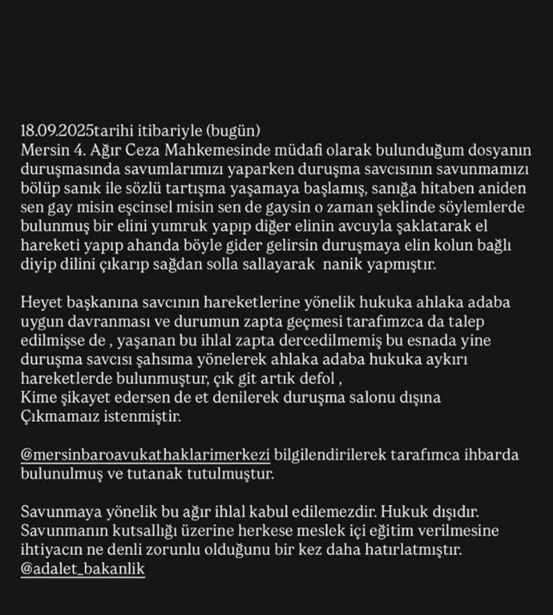 “Savcı, sanığa ‘Sen gay misin, kontrol edip baktırmak lazım’ dedi” iddiası