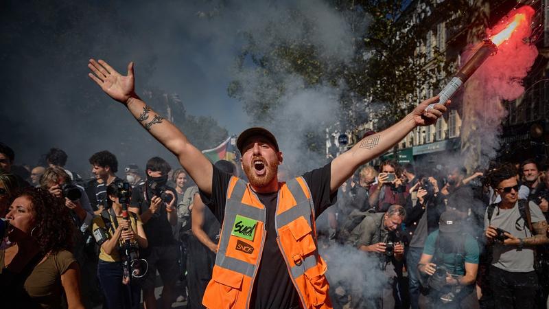 Proteststreik in Frankreich: Wachsende Frustration über die anhaltende Regierungskrise