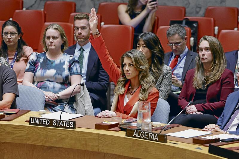 US-Veto für Krieg in Gaza