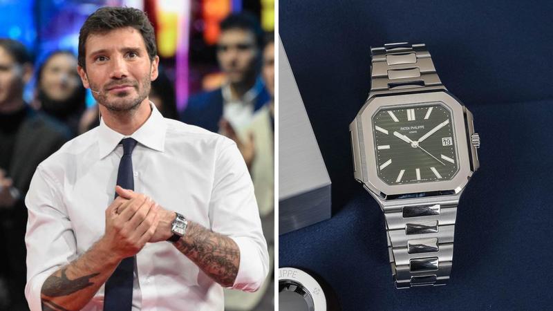 Stefano De Martino derubato del suo Patek Philippe a Milano con il trucco dello specchietto: quanto vale l’orologio