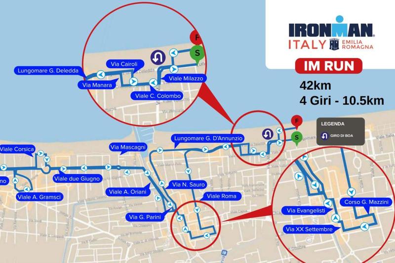 Ironman a Cervia: percorsi, programma e orari delle gare