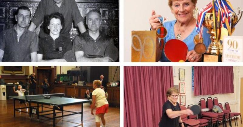 Norfolk ping pong star celebrates 100th birthday... still playing the game she loves