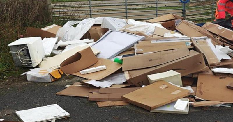 Fly-tipping cases lead to almost £1,000 in fines