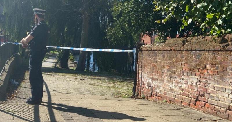 Police cordon off area of city centre after woman is raped