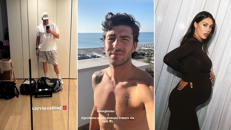 Ignazio Moser, Ironman a Cervia prima di diventare papà. Il tifo di Cecilia Rodriguez