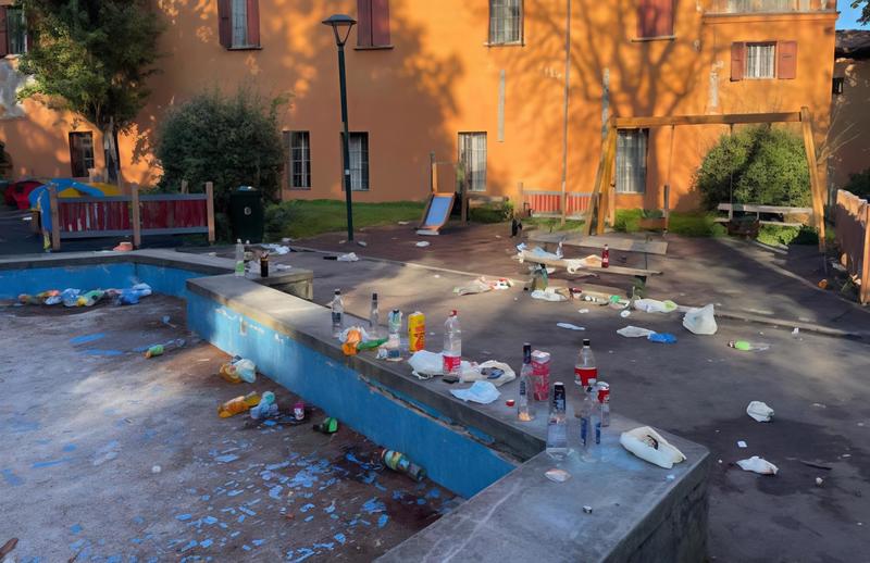 Sveglia choc ai Giardini Margherita: 