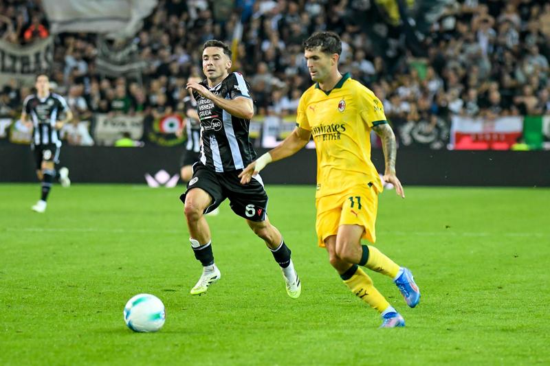 Il Milan straccia l’Udinese, Pulisic è l’eroe della serata /
