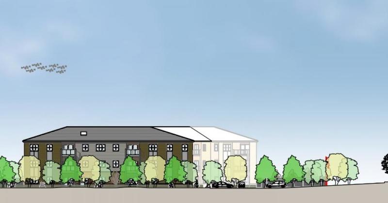 Dozens of new flats to be built on town outskirts