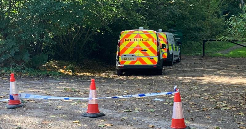 Norfolk park closed off with police cordon in place