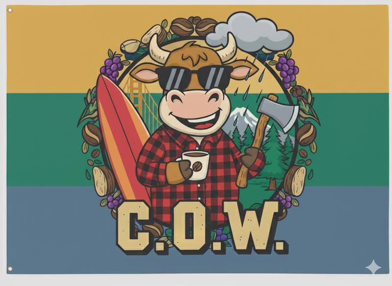 Down with the USA and up with COW