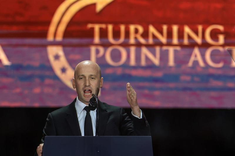 Stephen Miller Uses Charlie Kirk Tribute to Deliver Sinister Message