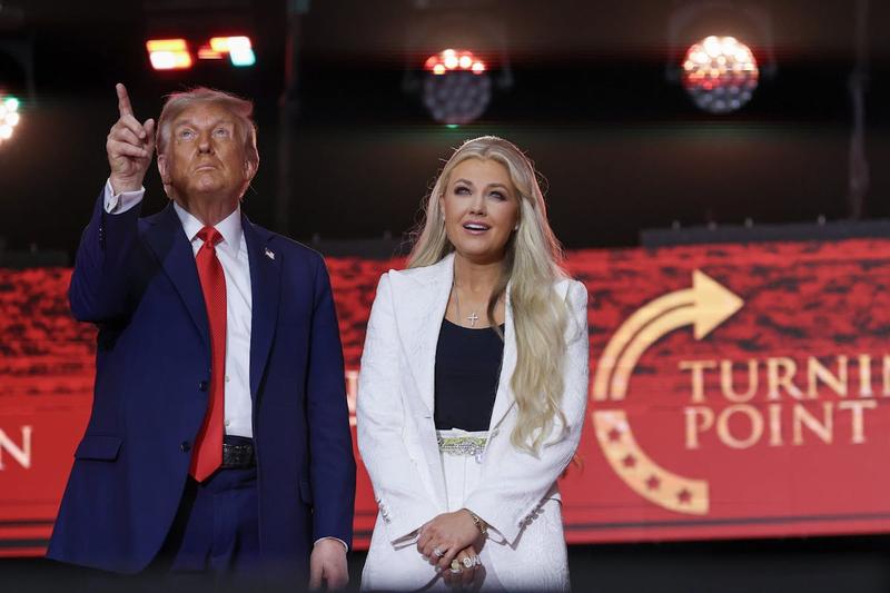 Trump Shits All Over Message of Charlie Kirk’s Widow at His Memorial