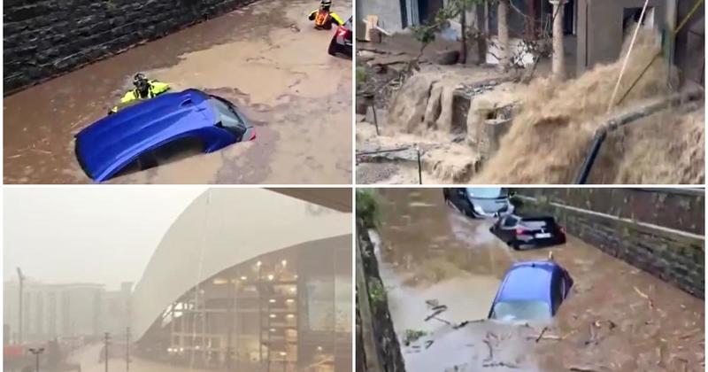 VIDEO Dijelove Europe poharala oluja, gradovi pod vodom, zatvorene škole: Vozačica poginula u naletu bujice...