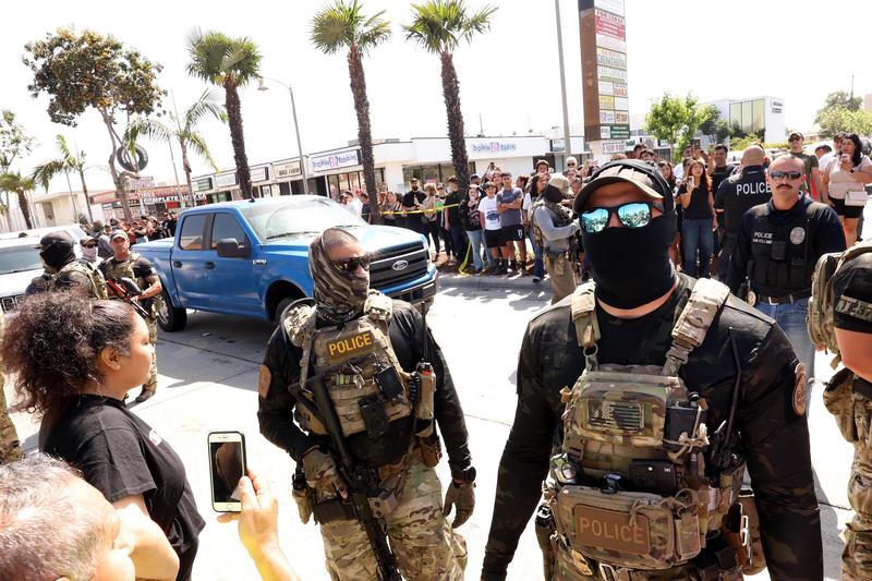 DHS Official Calls California Ban on Masked Agents “Garbage”