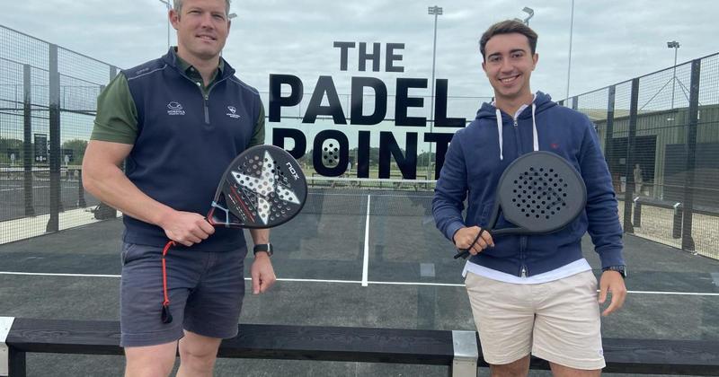 Padel courts near the city are off to a swinging start