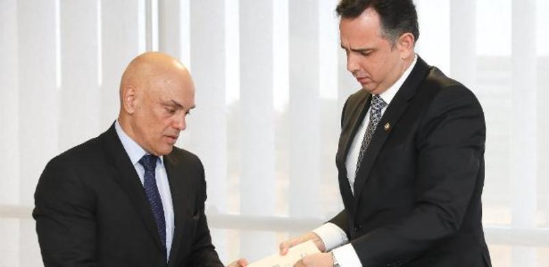 Pacheco se solidariza com Moraes: 'Radicalismo contamina relação com EUA'