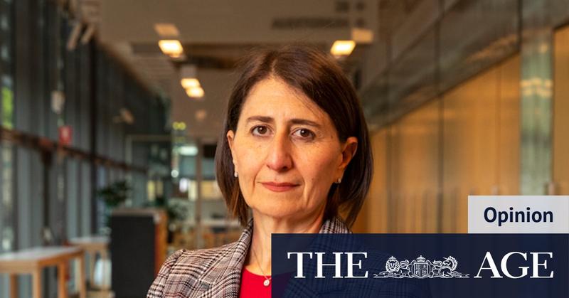 Where is Gladys Berejiklian in the Optus drama?
