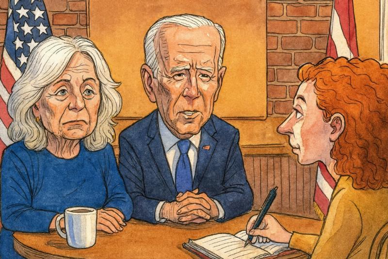 Joe Biden’s Time in the ‘Wide’ House (Satire)