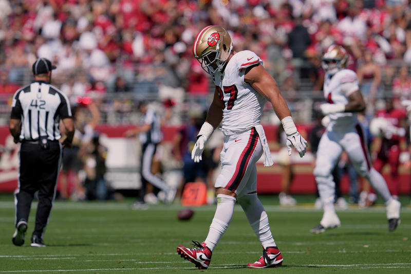 49ers reportedly had insurance policy to cover Nick Bosa's season-ending injury
