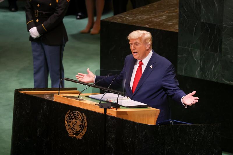 Trump Says Everyone at U.N. Is “Going to Hell” for Allowing Immigrants