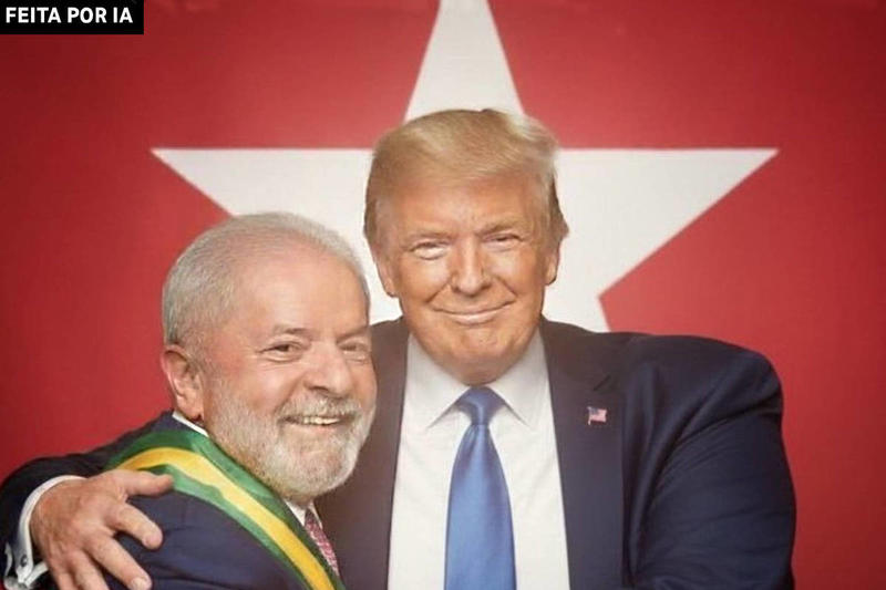 Memes ironizam 'excelente química' de Lula e Trump na ONU