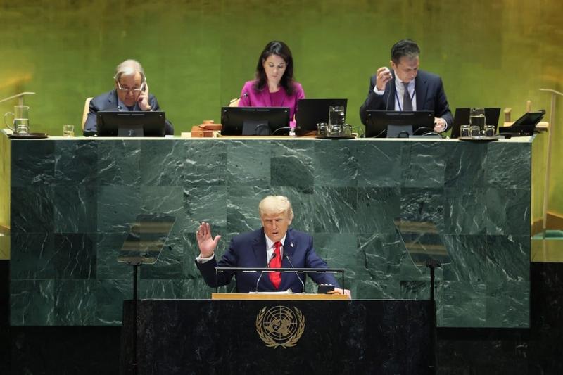 Trump Slams the United Nations in Its Own Backyard