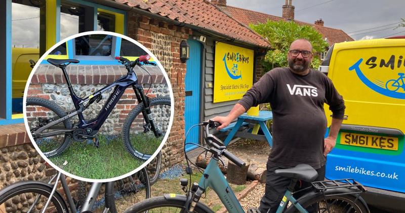 Owner of electric bike firm offers £500 reward for stolen e-bike
