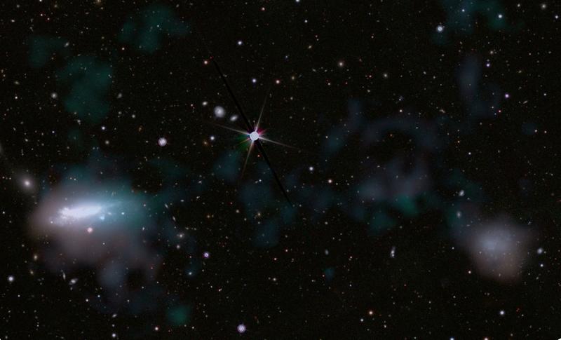 What a newly discovered gas bridge between galaxies tells us about the cosmic cycle of matter