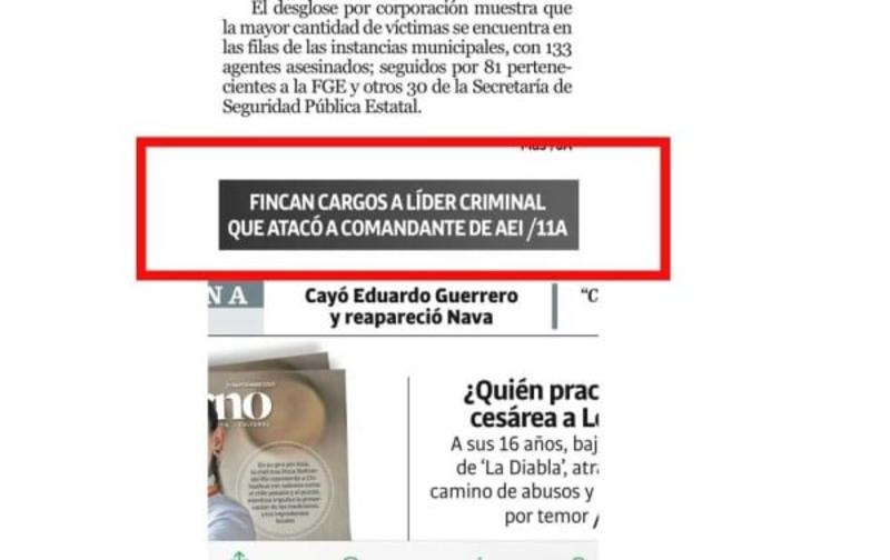 Se metieron hasta la casa del comandante