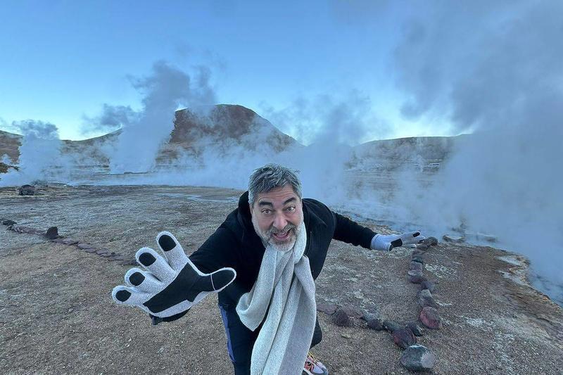 Atacama em conjunção com Saturno