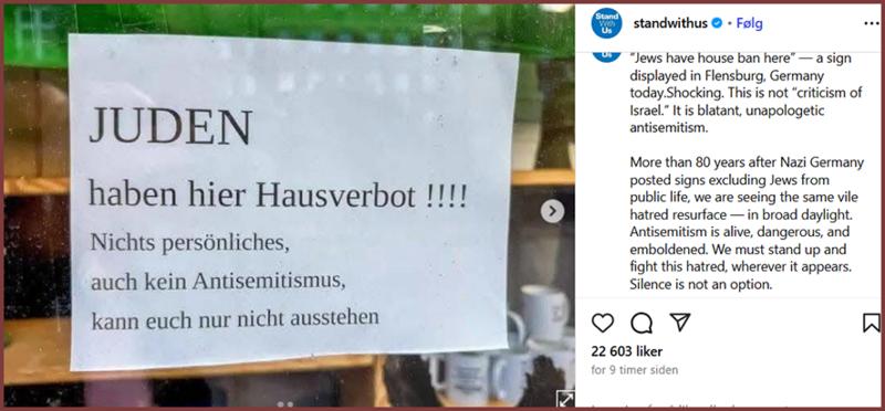 Den stygge antisemittismen kan ikke lenger skjules