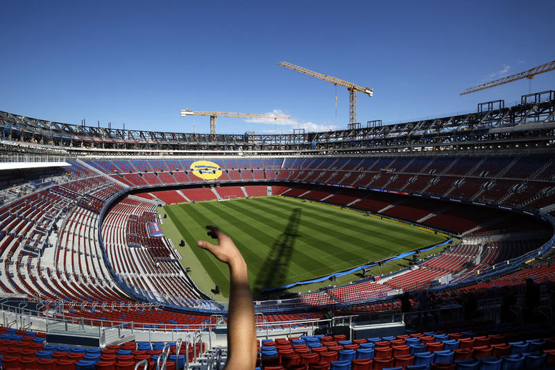 El Barça defiende que el Spotify Camp Nou es seguro y quiere estrenarlo ya este domingo