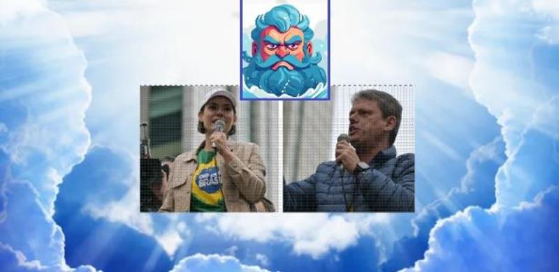 Deus avalia pré-candidaturas de Tarcísio e Michelle